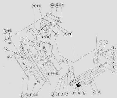 Parts(Upper Thread Holder Set) (Teile (Ober-Thread Holder Set))