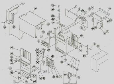 embroidery machine spare parts (Color Change System) (Stickmaschine Ersatzteile (Color-Change-System))