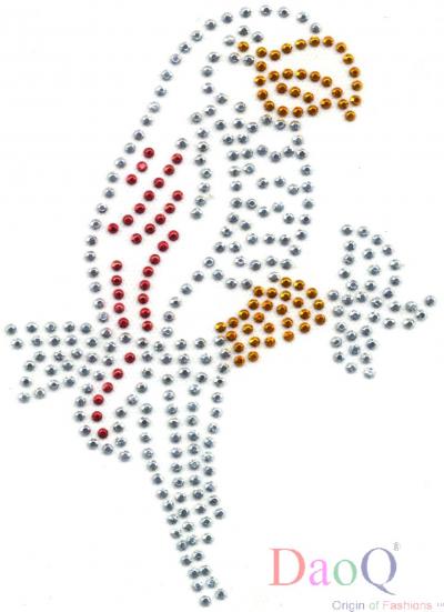 Iron-on AA rhinestuds transfer (Un transfert sur tissu AA Rhinestuds)