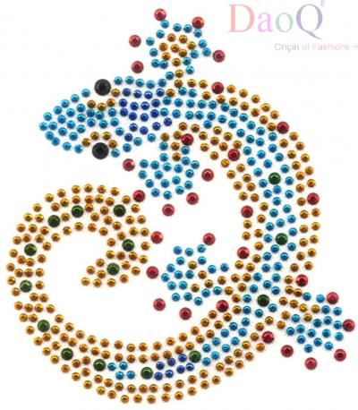 Iron-on AA rhinestones transfer (Un transfert sur tissu AA strass)