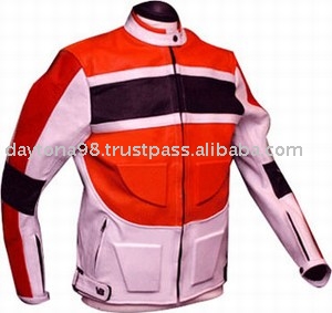 Dl-1210 Leather Motorbike Jacket (Dl-1210 Leather Motorbike Jacket)