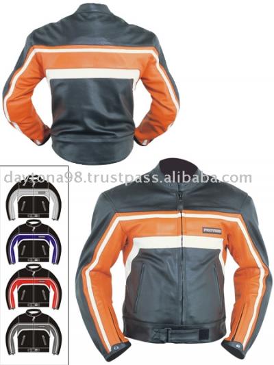 Dl-1188 Leather Motorbike Jacket (Dl-1188 Leather Motorbike Jacket)