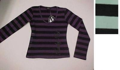 Girls Stripe Long Sleeve Top (Filles Stripe Long Sleeve Top)
