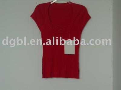 T-short-sleeve pullovers (Т-с коротким рукавом свитера)