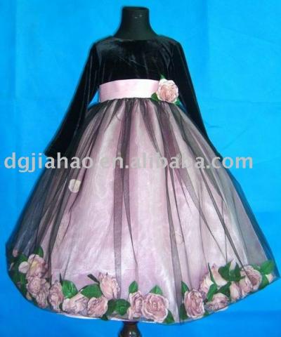 Children`s Velour Dress