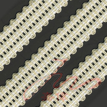Knitting Elastic webbing
