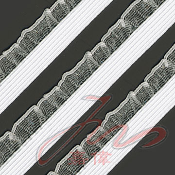 Ruffle Elastic Webbing