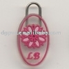 Transparent zipper top,pvc zipper puller (Haut transparent à glissière, d`un tire glissière PVC)