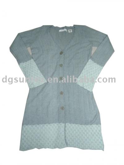 ladies, mohair long dress sweaters (Mesdames, pulls mohair robe longue)
