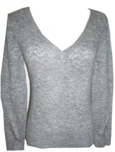 ladies` knitted sweaters w computer pointable all over (Mesdames `chandails tricotés ordinateur w pointables partout)