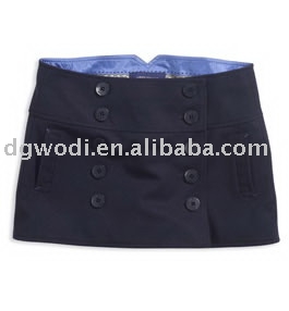 ladies` fashion short skirts (Mesdames `la mode des jupes courtes)