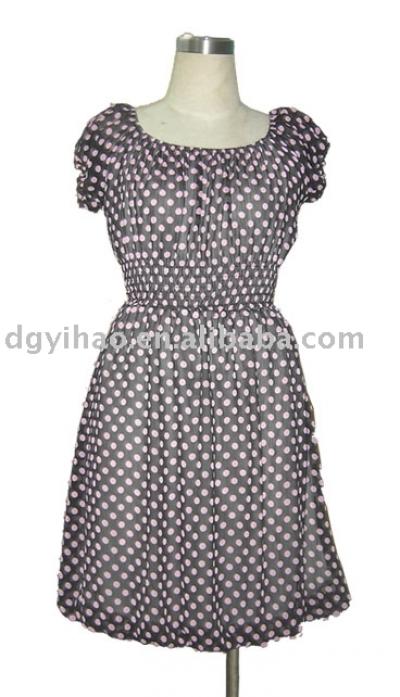 Lady`s long cotton dress (Lady`s long cotton dress)