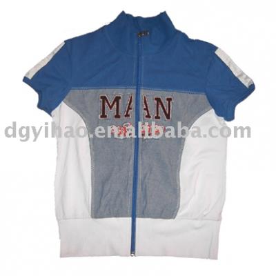 Short-sleeve sweat shirt (Short-sweat shirt à manches)