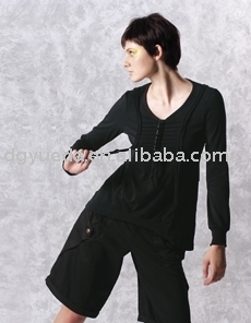 Ladies` Tops 100% Cotton (Ladies` Tops 100% Cotton)