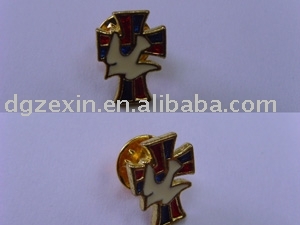 Alloy lovely spray-painting badge pin (Alloy lovely spray-painting badge pin)