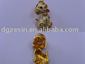 Alloy lovely spray-painting badge pin (Alloy lovely spray-painting badge pin)