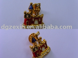 Alloy lovely spray-painting badge pin (Alloy lovely spray-painting badge pin)