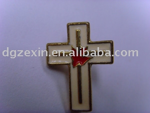 Stannum alloy spray-painting badge (Stannum alloy spray-painting badge)