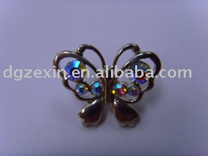 Stannum alloy CZ diamond badge (Stannum alloy CZ diamond badge)