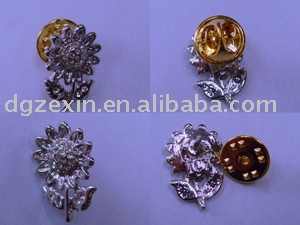 Alloy lovely spray-painting badge pin