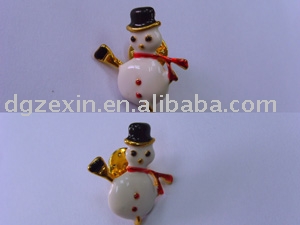 Alloy lovely spray-painting badge pin