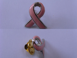 Alloy lovely spray-painting badge pin
