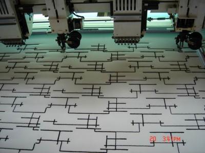 Embroidery Machine With Cording / Coding %26 Combination