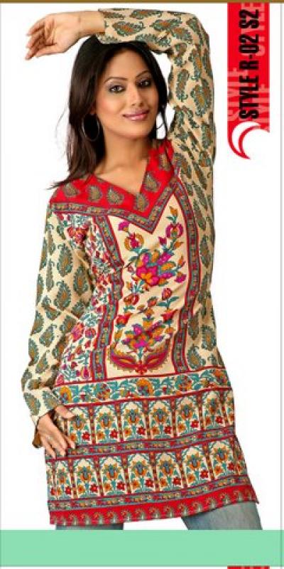 Knee length kurtis