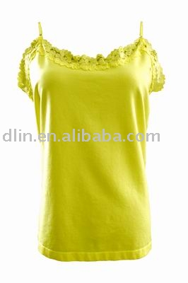 Ladies` Lace Seamless Vest (Ladies` Lace Seamless Vest)