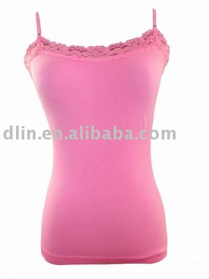 Ladies` Lace Seamless Vest (Ladies` Lace Seamless Vest)