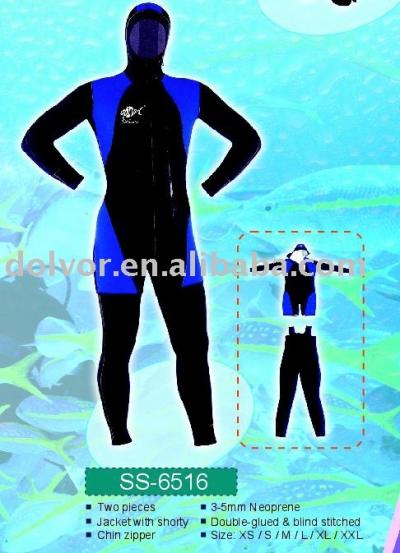 wet suit (гидрокостюм)