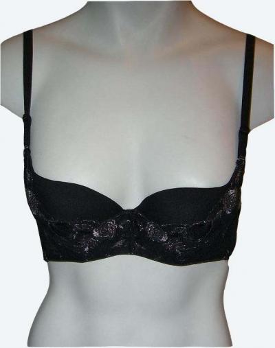 Silver embroidery bra (Silber Stickerei-BH)