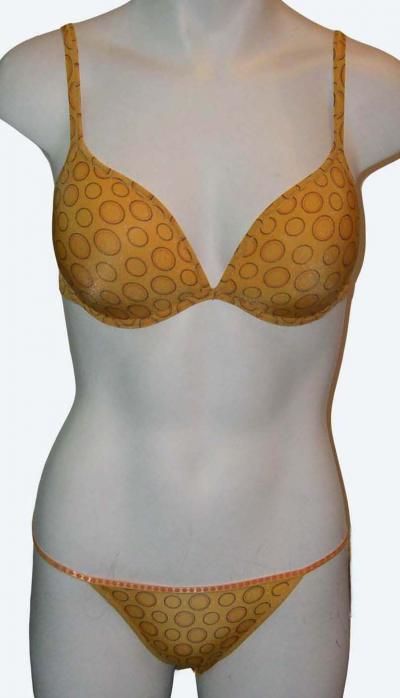 New plunge bra%26 G string (Neue stürzen BH% 26 G-Saite)