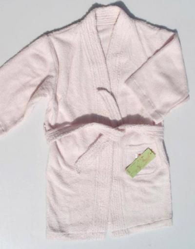 Children`s Bamboo Fiber Bathrobe (Children `s Bamboo Fibre Peignoir)