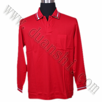 Red Long Sleeve T-shirt (Красный с длинным рукавом футболки)