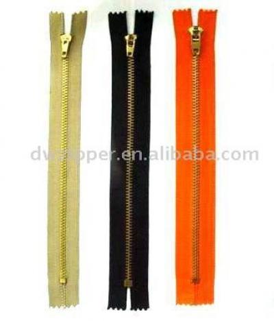 3# %26 4# Antique Brass Zippers (3 # 26 4% # laiton antique Zippers)