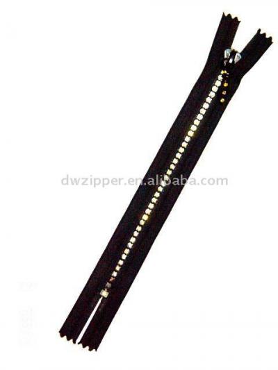 5# Crystal Zipper (5 # Crystal Zipper)