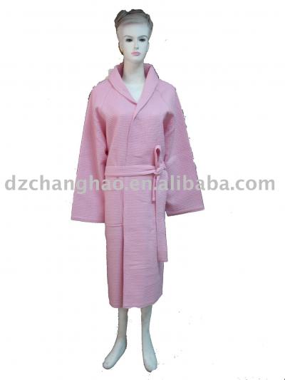 waffle bathrobe (waffle bathrobe)