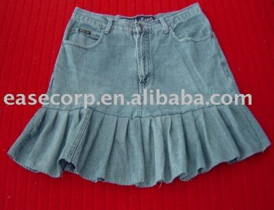 Ladies Jeans skirt (Дамы Джинсовая юбка)