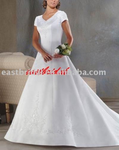 wholesale 2008 hot sale wedding dress, wedding gown (en gros 2008 hot vente robe de mariage, robe de mariée)