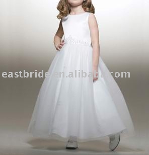 wholesale 2008 hot sale flower girl dress (оптовые продажи горячих 2008 Цветочница платье)
