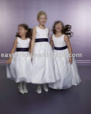 wholesale 2008 hot sale flower girl dress (оптовые продажи горячих 2008 Цветочница платье)