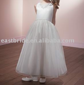 wholesale 2008 hot sale flower girl dress (оптовые продажи горячих 2008 Цветочница платье)
