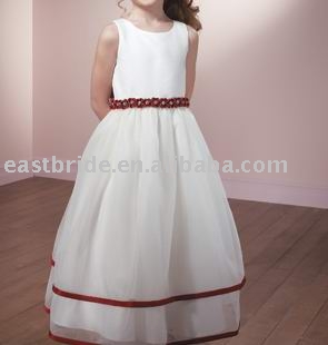 wholesale 2008 hot sale flower girl dress (оптовые продажи горячих 2008 Цветочница платье)