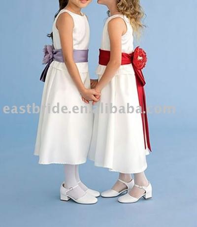 2008 hotsale flowergirl dress (2008 hotsale Flowergirl платье)