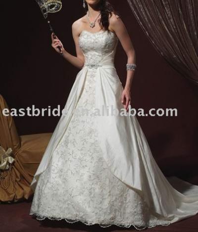 wholesale 2008 hotsale wedding dress wedding gown (en gros 2008 hotsale robe de mariée mariage robe)