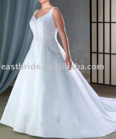 wholesale 2008 hotsale wedding dress wedding gown (en gros 2008 hotsale robe de mariée mariage robe)