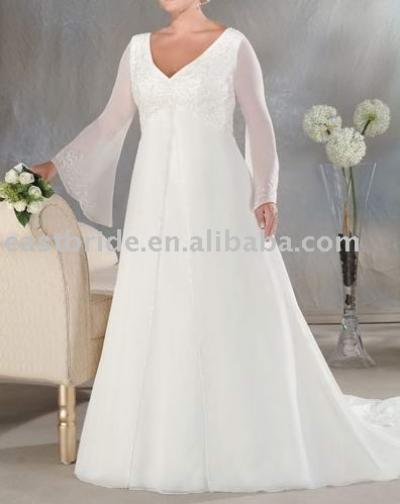wholesale 2008 hotsale wedding dress wedding gown (en gros 2008 hotsale robe de mariée mariage robe)