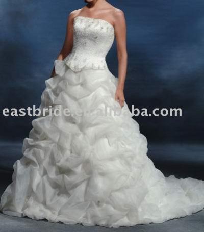 wholesale 2008 hot sale wedding dress, wedding gown (en gros 2008 hot vente robe de mariage, robe de mariée)