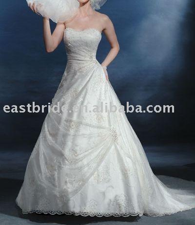wholesale 2008 hot sale wedding dress, wedding gown (en gros 2008 hot vente robe de mariage, robe de mariée)